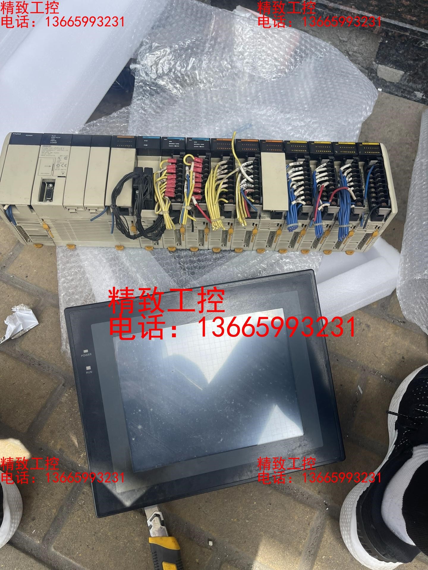 欧姆龙触摸屏nt631c-st151b-ev2 cqm1h-