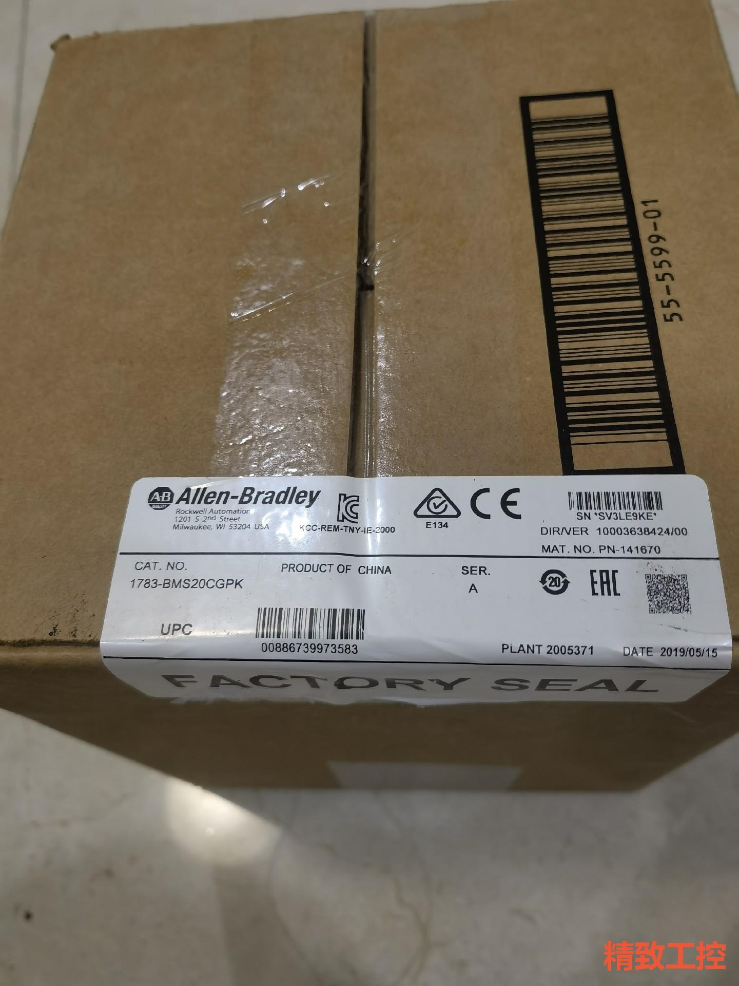 议价：1783-BMS20CGP没货   实物为1783-BMS2