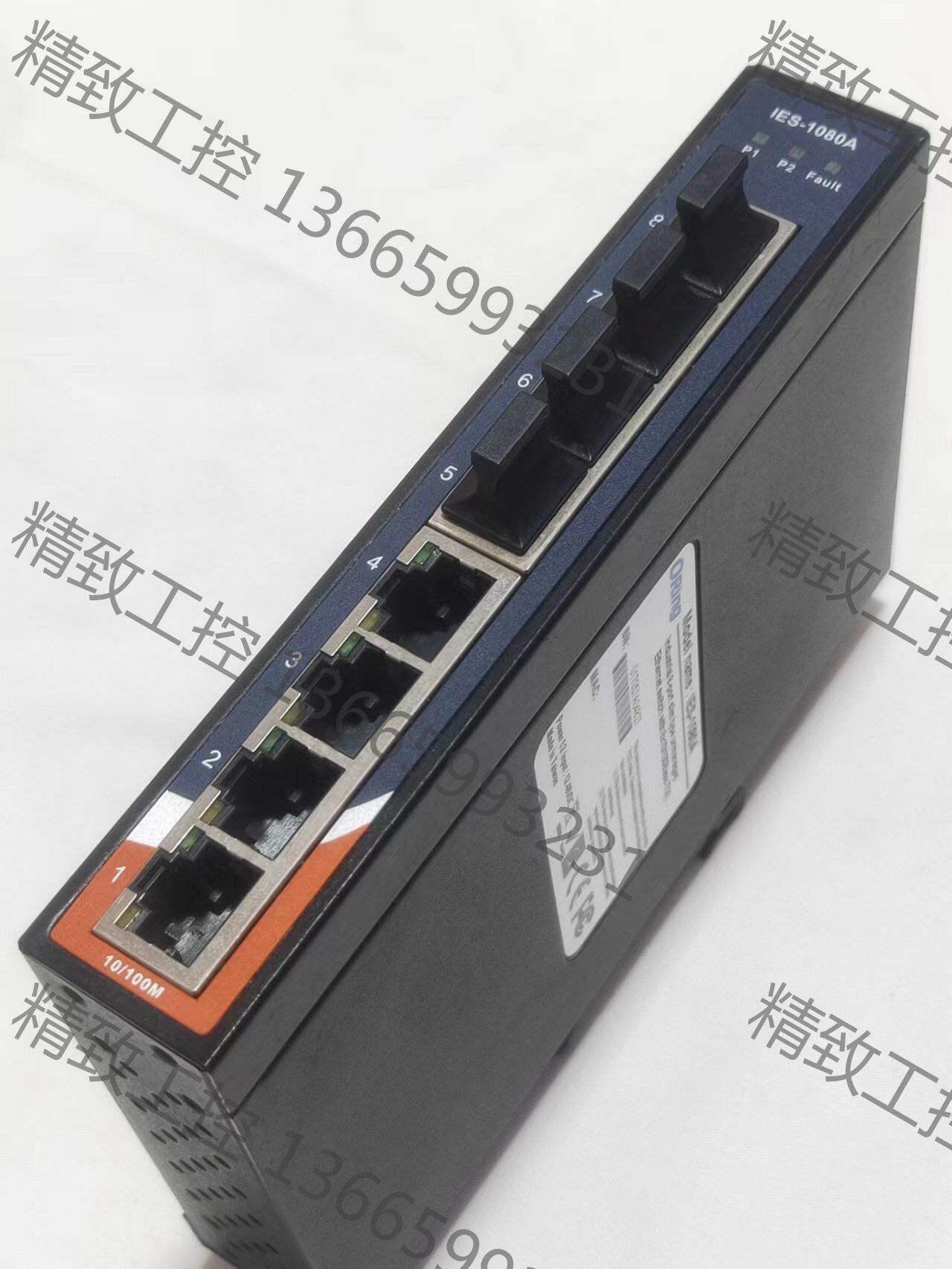 议价产品:原装台湾正品oring威力工业千兆8口交换机 ies-108