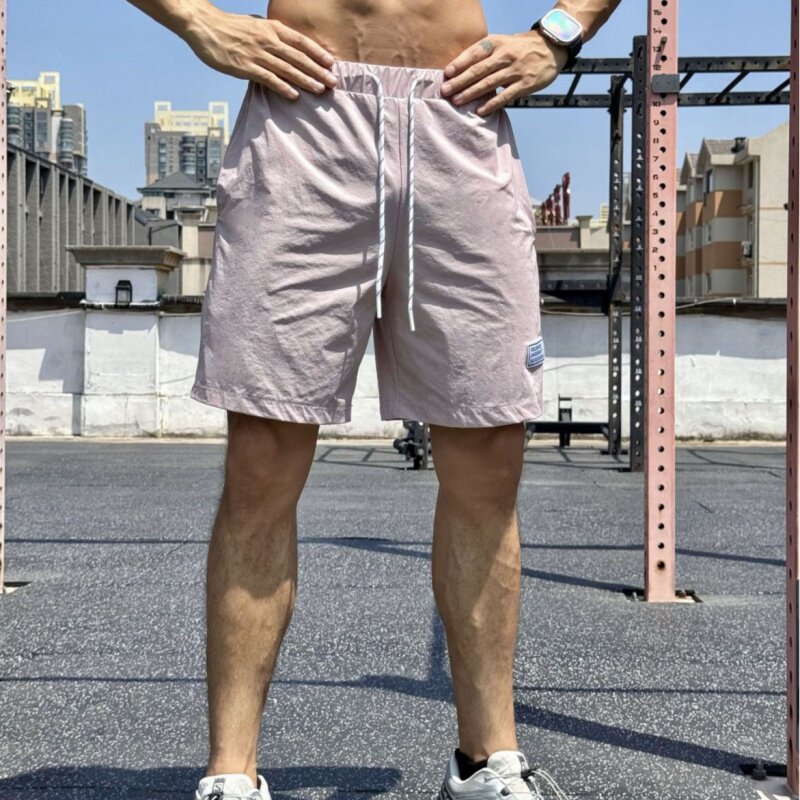 夏季超薄速干短裤男跑步健身五分