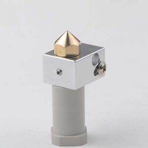 3D打印机配件 FDM 3D 打印机热端套件 PEEK 管 加热块 集成热管和