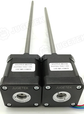 究其科技 JUGETEK 丝杠Tr8 螺距1mm NEMA17 直线步进电机