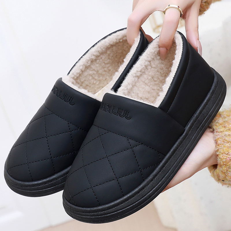 冬季老北京布鞋女棉鞋居家防滑中老年人妈妈鞋加绒保暖老人女棉拖