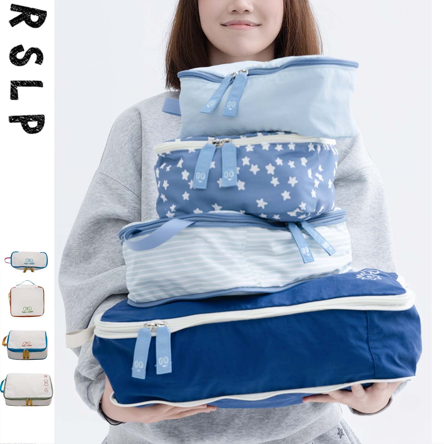 若素良品2026新款旅游行李箱收纳袋分套装多功能大容量衣物整理包,收纳整理,旅行收纳套装,淘宝优惠券,粉丝福利购,淘宝优惠卷