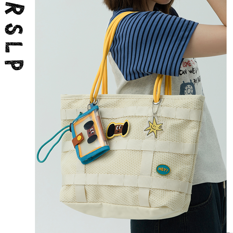 若素良品大容量加厚多功能托特包