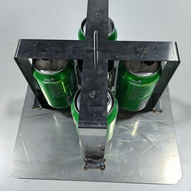 楞次定律电磁驱动4个易拉罐物理实验教具diy
