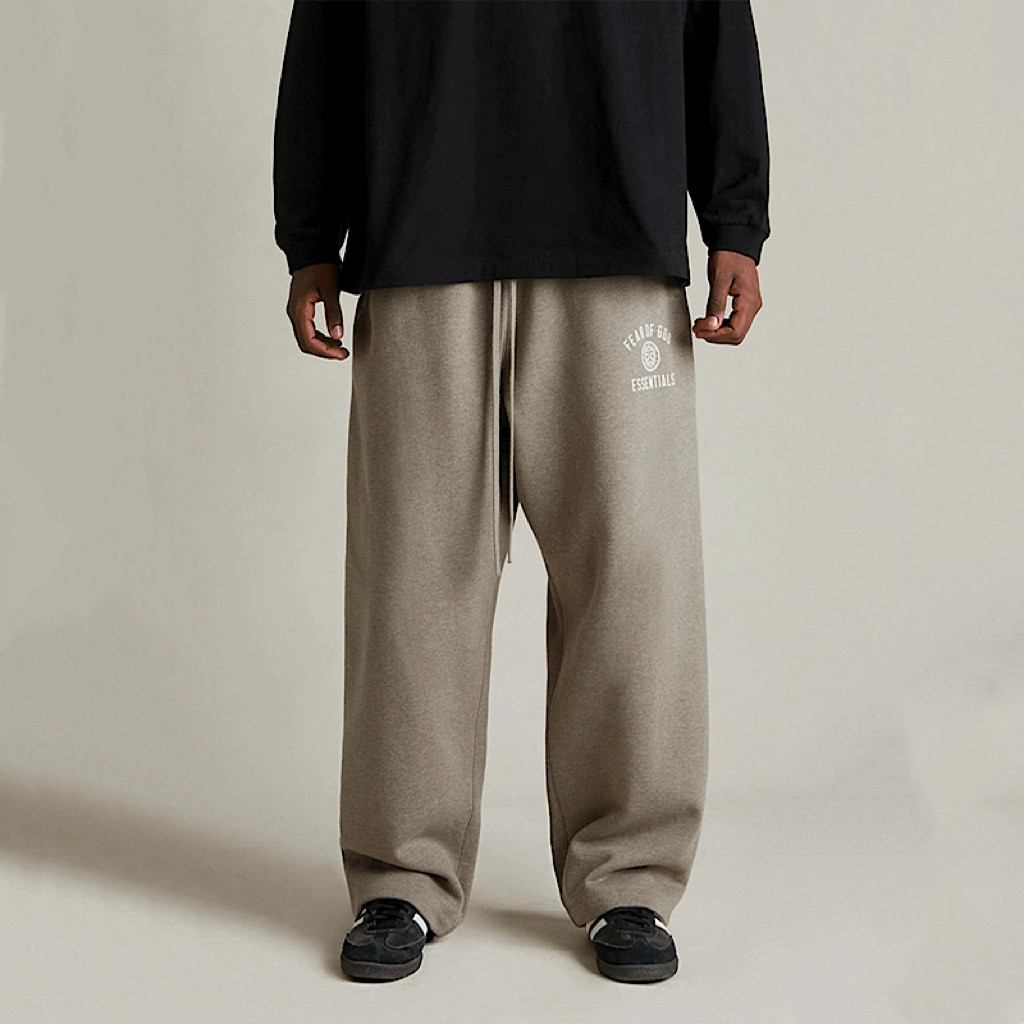 FOG复线ESSENTIALS美式卫裤男高街运动长宽松直筒加绒休闲裤高端