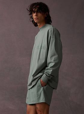 fog宁波高端ESSENTIALS长袖T恤男女同款潮牌高街宽松打底衫上衣