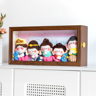 山西大同文创佛小伴挂件收纳盒毛绒玩具防尘展示盒相框