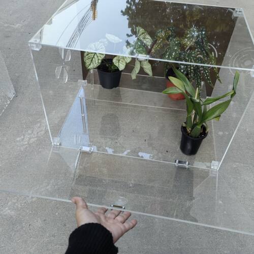 亚克力热植闷养箱热植保温箱育苗箱保湿暖房热带植物陈列柜展示柜