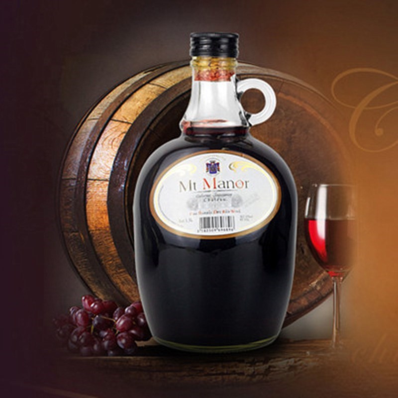 5l法国mt manor进口红酒赤霞珠大瓶包装3斤