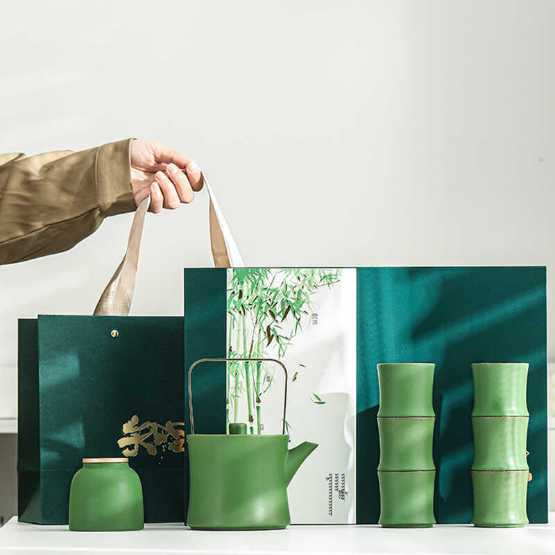 端午节文创礼品竹文化茶礼竹节创意产品送领导父亲朋友伴手礼定制