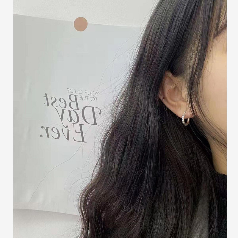 潮牌克罗925纯银十字架圆圈耳环心圆环耳扣耳饰耳坠耳圈男女耳钉,饰品/流行首饰/时尚饰品新,银饰耳饰,淘宝优惠券,粉丝福利购,淘宝优惠卷