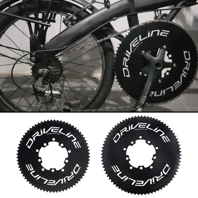 折叠车公路车超大齿盘片双BCD