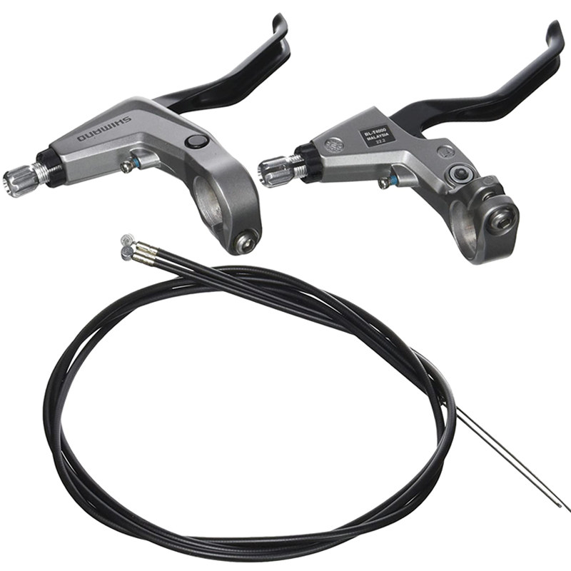 禧玛诺T4000 V刹车Shimano Alivio刹把夹器折叠车山地车平把公路