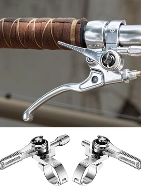 太雅康培THUMB SHIFTER 小布钢管车平把公路 复古 8-11速棘轮拨把