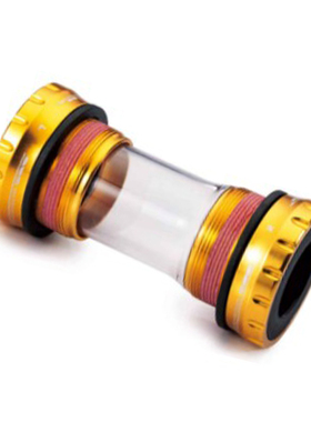 台湾FIRST SuperPRO 轻量一体式山地车公路车BSA旋入式中轴