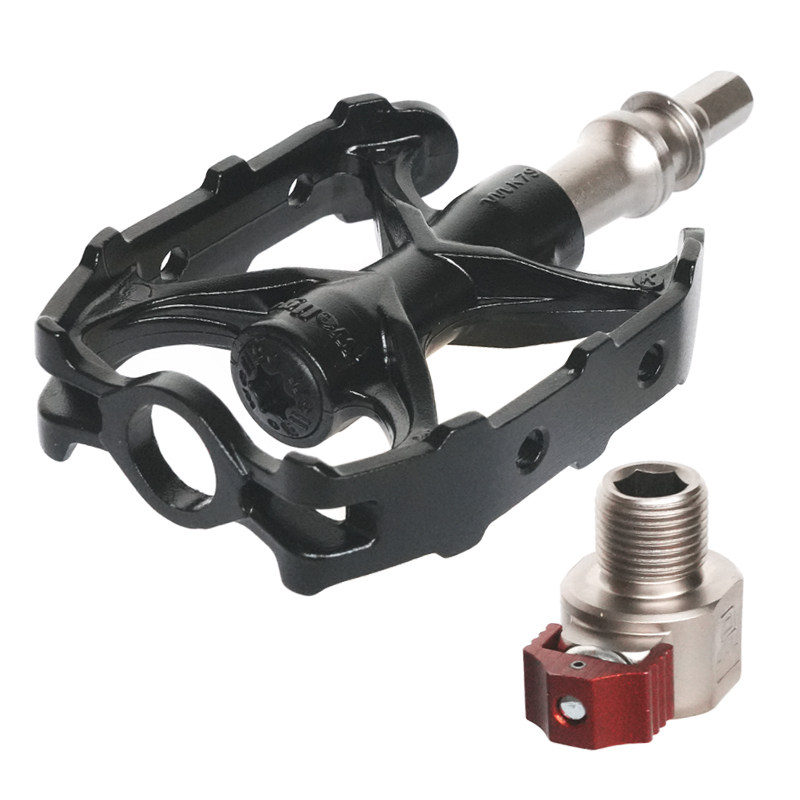 Wellgo维格 自行车公路车折叠车铝合金轴承培林快拆脚踏板脚蹬