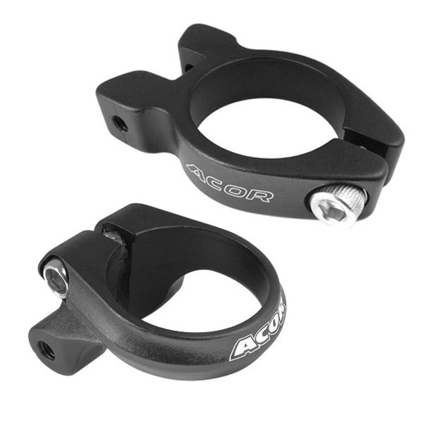 ACOR自行车山地车尾架孔坐管束货架固定孔扩充座31.8/34.9