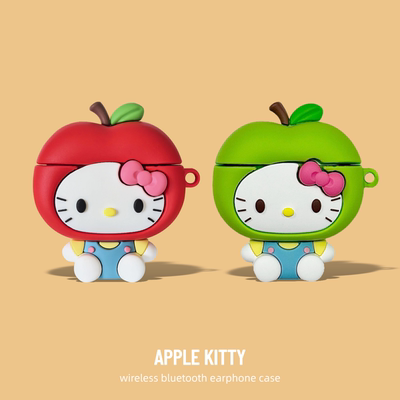 适用华为freebuds7i保护套6i红苹果5i青苹果se4anc耳夹freeclip2二代蓝牙耳机壳freebudspro5可爱4e防尘塞se3