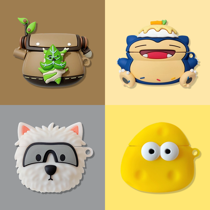 适用vivo tws4保护套iqootwsair3西高地犬a4卡比兽3e塞尔达3i奶酪vivotwsair蓝牙耳机壳air2硅胶pro防摔1e 1i