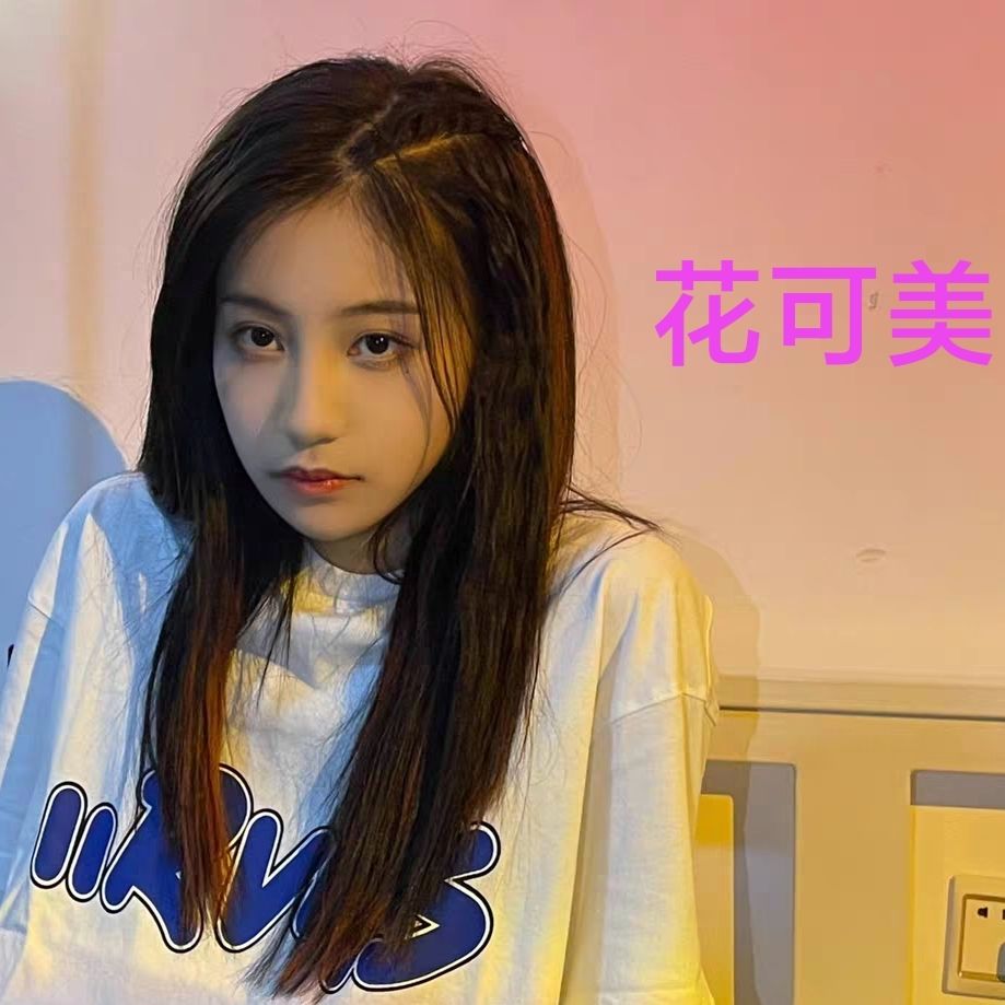 新款SNH48袁一琦同款字母Rvns小花宽松男女ins情侣款圆领加绒卫衣