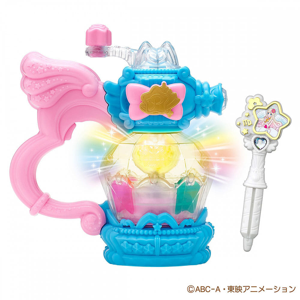 828.25 万代 star twinkle 光之美少女 彩虹香水 可发光发声 全新