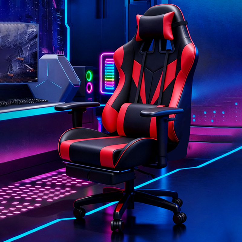 家用直播电竞椅电脑椅可躺办公椅子靠背懒人游戏座椅宿舍舒适久坐