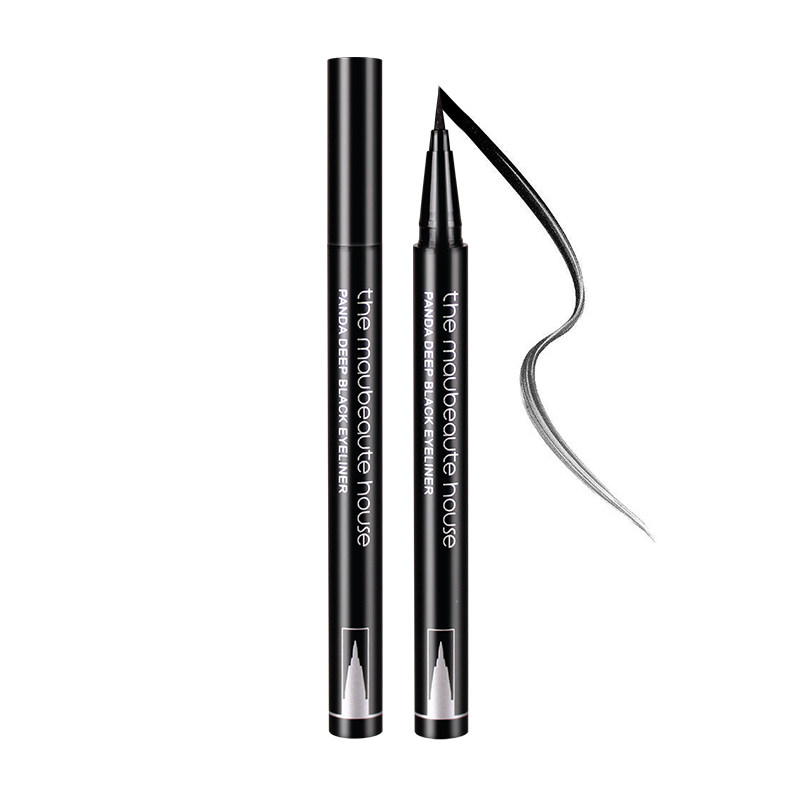 买一送一 美谛之屋 酷黑水笔王眼线液笔软毛流畅快干浓黑防水防汗