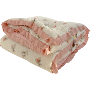 豆豆被2025新款夏季大豆被子空调被绒冬被春秋被芯儿童被子单双人