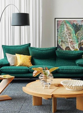 Aistin高定/cassina/意大利进口磨砂皮客厅大户型Maralunga沙发