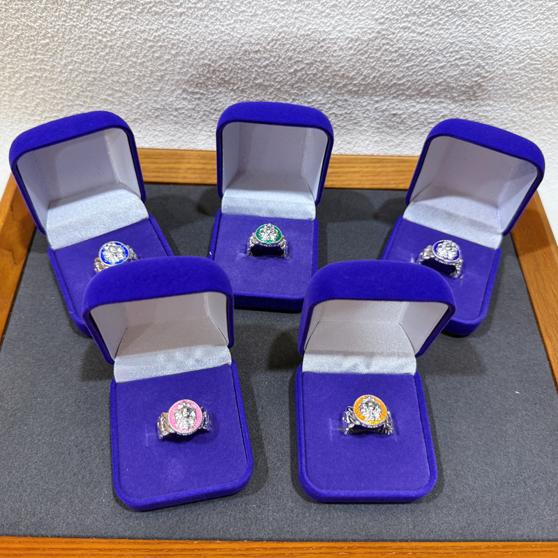 泰国佛牌 龙婆禅南四面佛戒指 5种颜色 任选新款