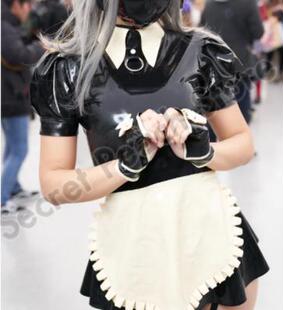制服 乳胶连衣裙 kig经典 JK制服含口罩 定制 女