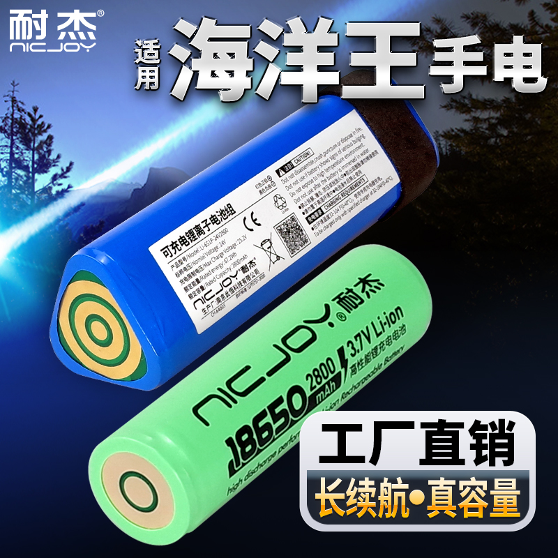 耐杰-海洋王手电筒电池-工厂直供
