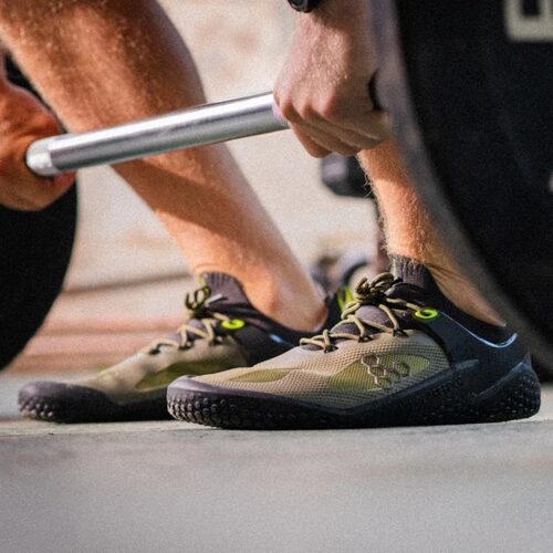 代购VIVOBAREFOOT MOTUS STRENGTH男健身训练鞋深林绿赤足鞋轻便