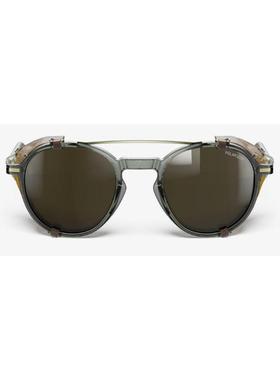 代购JULBO女士太阳镜偏光防紫外线抗眩光清晰视野圆形金属双梁