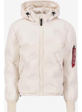 代购Alpha Industries阿尔法工业男士夹克保暖防风棉服连帽冬季