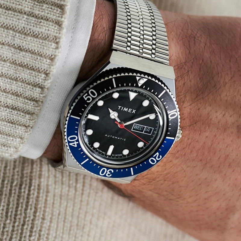 代购TIMEX M79 Automatic 40mm 天美时自动机械夜光男士手表防水