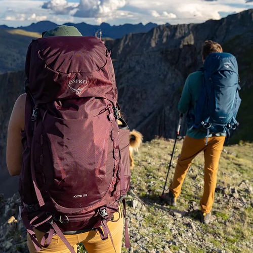 代购OSPREY Kyte 38/48/58/68小鹰女子户外双肩包徒步登山野营背