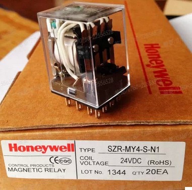 HoneYWell霍尼韦尔SZR-MY4-S-N1中间继电器，价格6月-封面