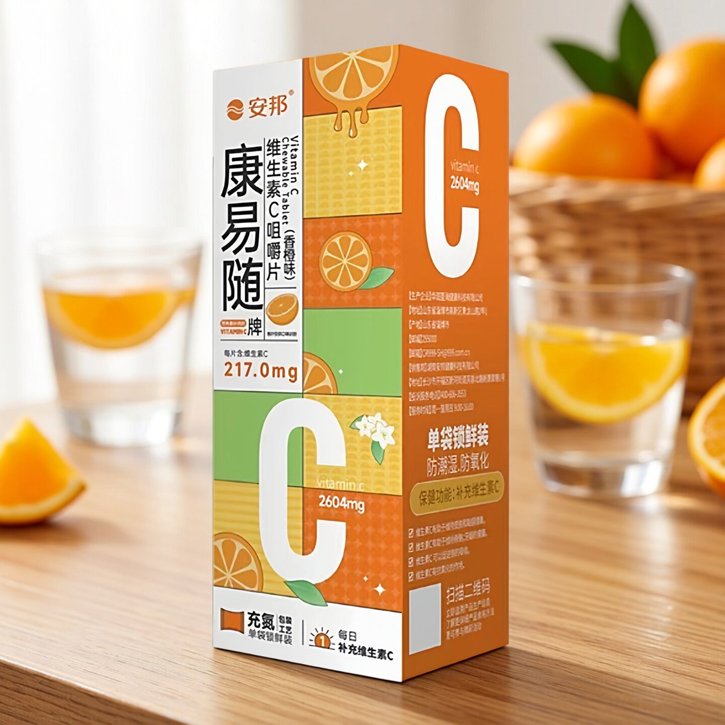 安邦康易随VC官方正品儿童维生素图片