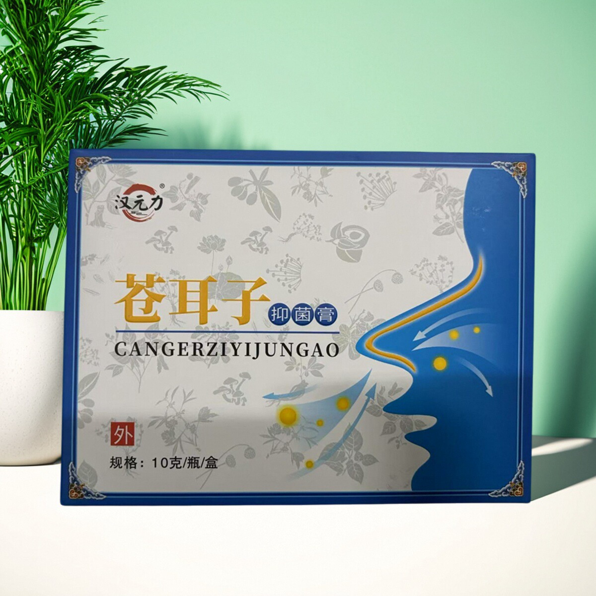 苍耳子抑菌膏10g鹅不食草中草药提取鼻子不通气儿童鼻腔内外使用