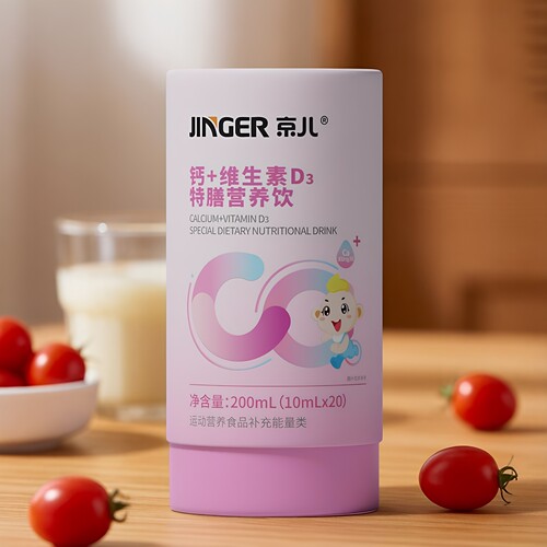 京儿钙维生素D特膳饮液买3送1盒