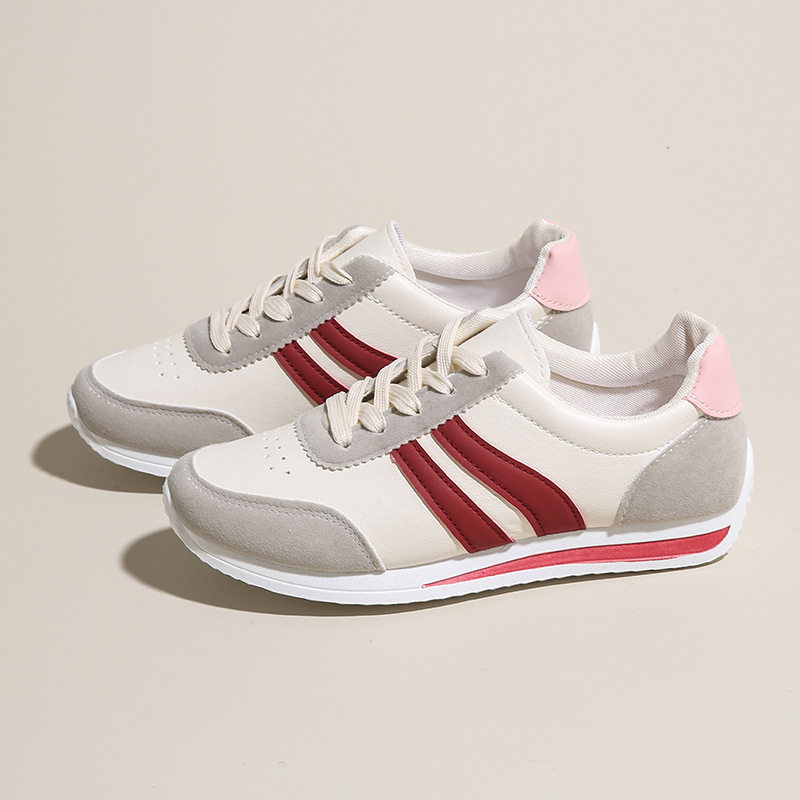 2025春秋季新款阿甘鞋韩版跑步鞋透气小白鞋休闲运动鞋子女板鞋女