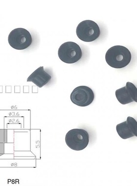 原装正品PISCO无缓冲金具M5-L26真空吸盘VP2RS VP4RS VP3RN VP4BN