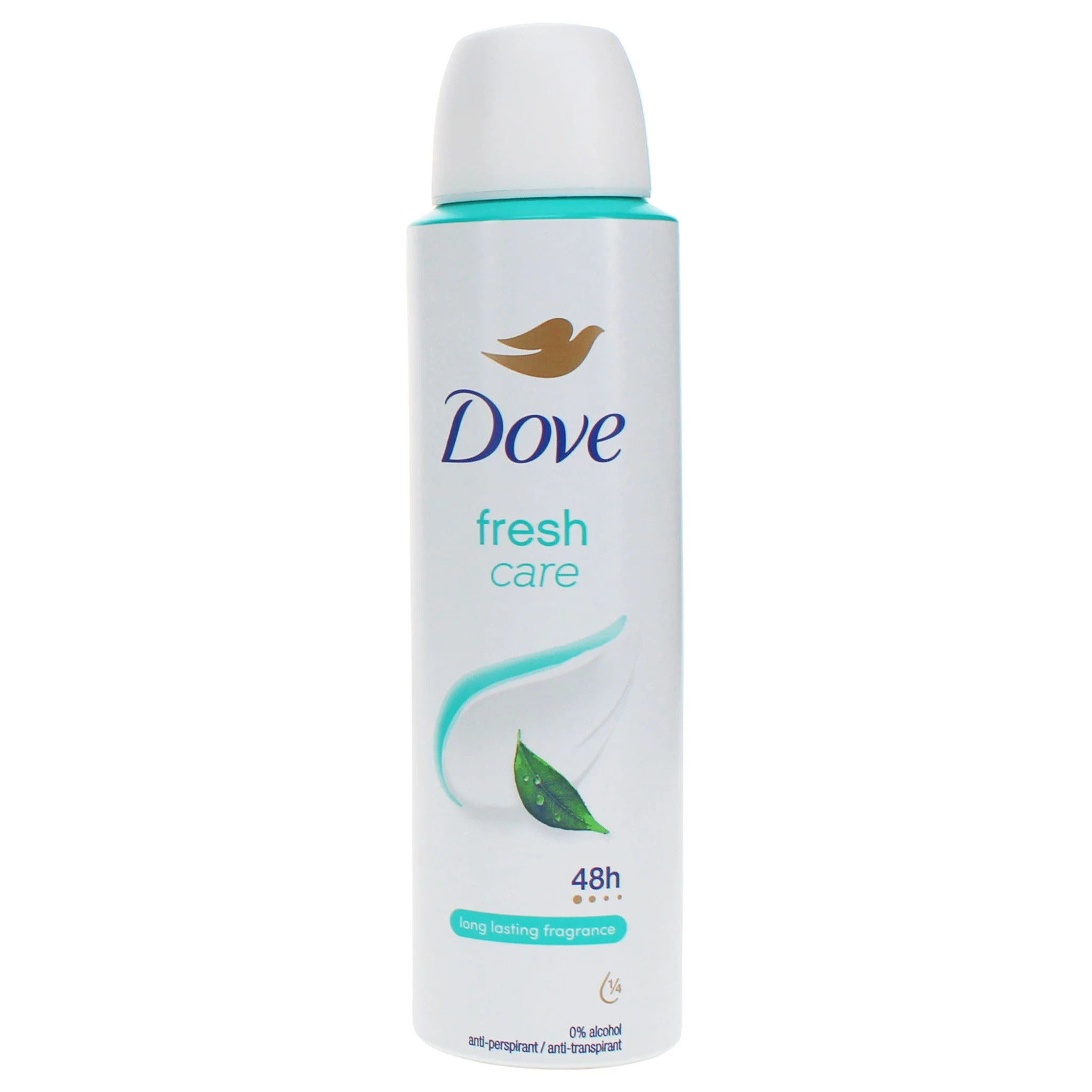 DOVE 清新止汗除臭剂150ml持久清香任何肤质喷雾剂温和无香精进口