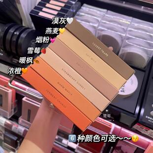 喜蜜Heme六色眼影盘9g烟粉化妆调色盘丝绒雾面好晕染修饰上妆修容
