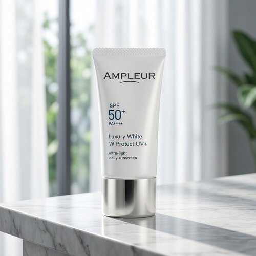 Ampleur 焕白亮肤双效防晒乳SPF50++++30g防紫外线进口香港包装版