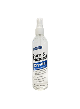 Pure&Natural迷你旅行装水晶喷雾60mL香氛止汗随身装便携清新进口
