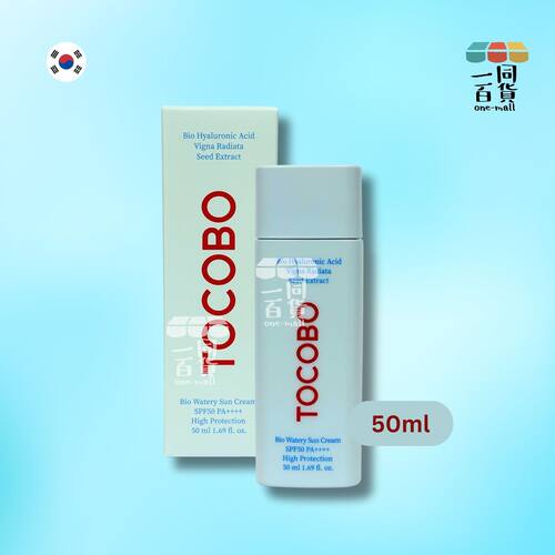 TOCOBO 大生物水润温和防晒乳SPF50PA++++50毫升清爽温和快速吸收